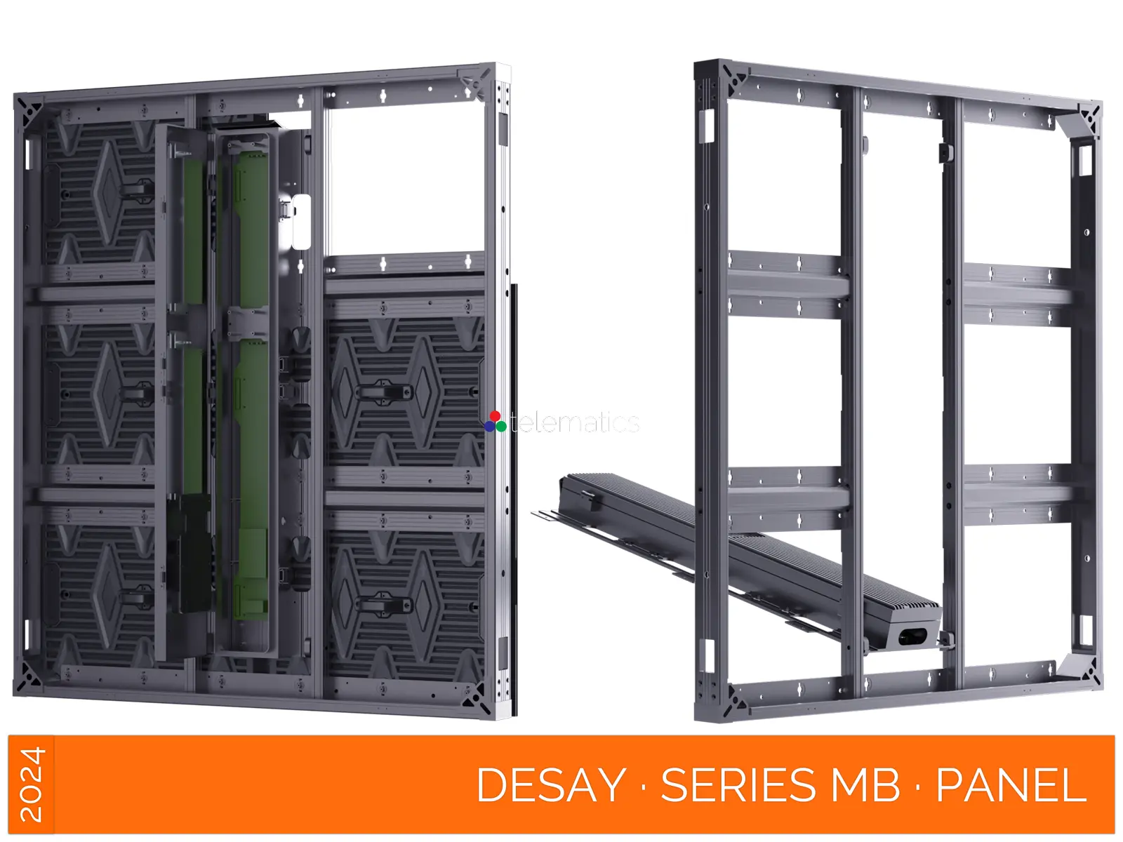 Desay · Series MB · Direct View LED Display Panel · Full Pixel Range · Installation · Digital Sign · Aluminum Extrusion Frame · Outdoor Rated · Easy Front Service · Power Box · NovaStar COEX MX CX · Vision Management Platform · Taurus · Viplex · review · price · cost · priced from $ 1,452 per square meter