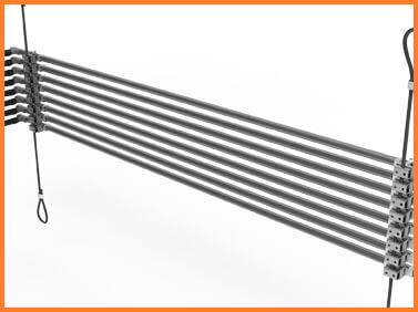 Desay Series B · large format · broad-pixel curtain