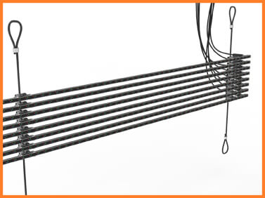 Desay Series B · large format · broad-pixel curtain