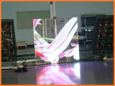 Desay Series G · fine pixel · transparent LED installation panel