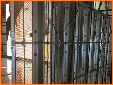 Desay Series G · fine pixel · transparent LED installation panel