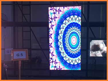 Desay Series G · fine pixel · transparent LED installation panel