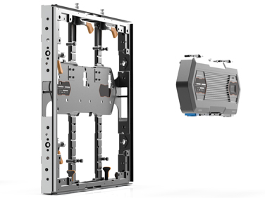 Desay Series TR · direct view LED fine pixel panel · 496 x 496 modular trade show panel · novastar  · brompton · review · price · cost