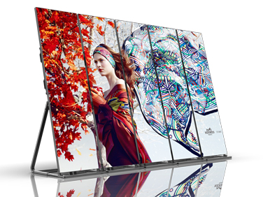 Desay · Series A · direct view LED panel · fine pixel display poster · direct to wall installation · polycarbonate overlay · front service · novastar taurus · viplex · vnnox · review · price · cost