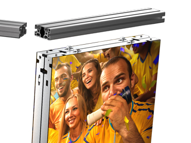 Desay · Series iSlim · direct view LED panel · full pixel range display · aluminum extrusion frame installation · easy front service · novastar coex · novastar taurus · vision management platform · viplex · review · price · cost