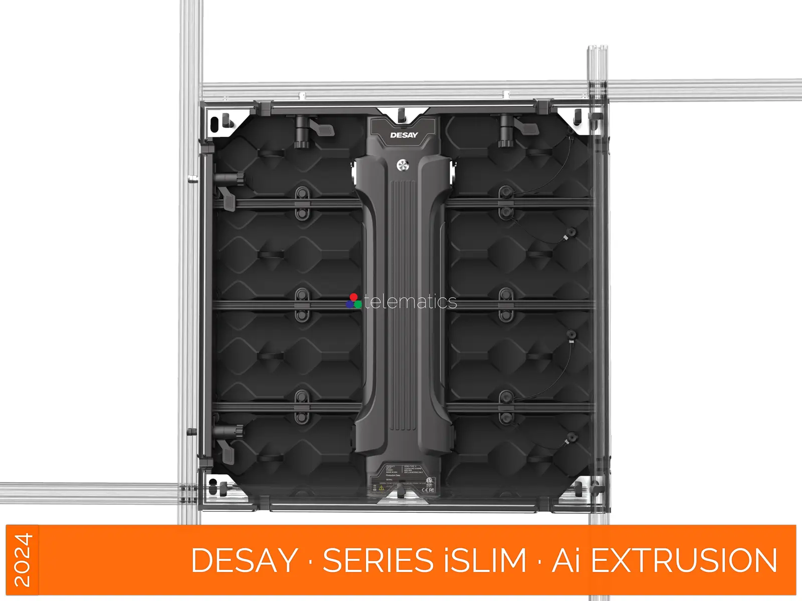 Desay · Series iSlim · Direct View LED Display Panel · Full Pixel Range · Installation Or Exhibit · Aluminum Extrusion Frame · Indoor Rated · Easy Front Service · Power Box · NovaStar COEX MX CX · Vision Management Platform · Viplex · review · price · cost · priced from $ 1,399 per square meter