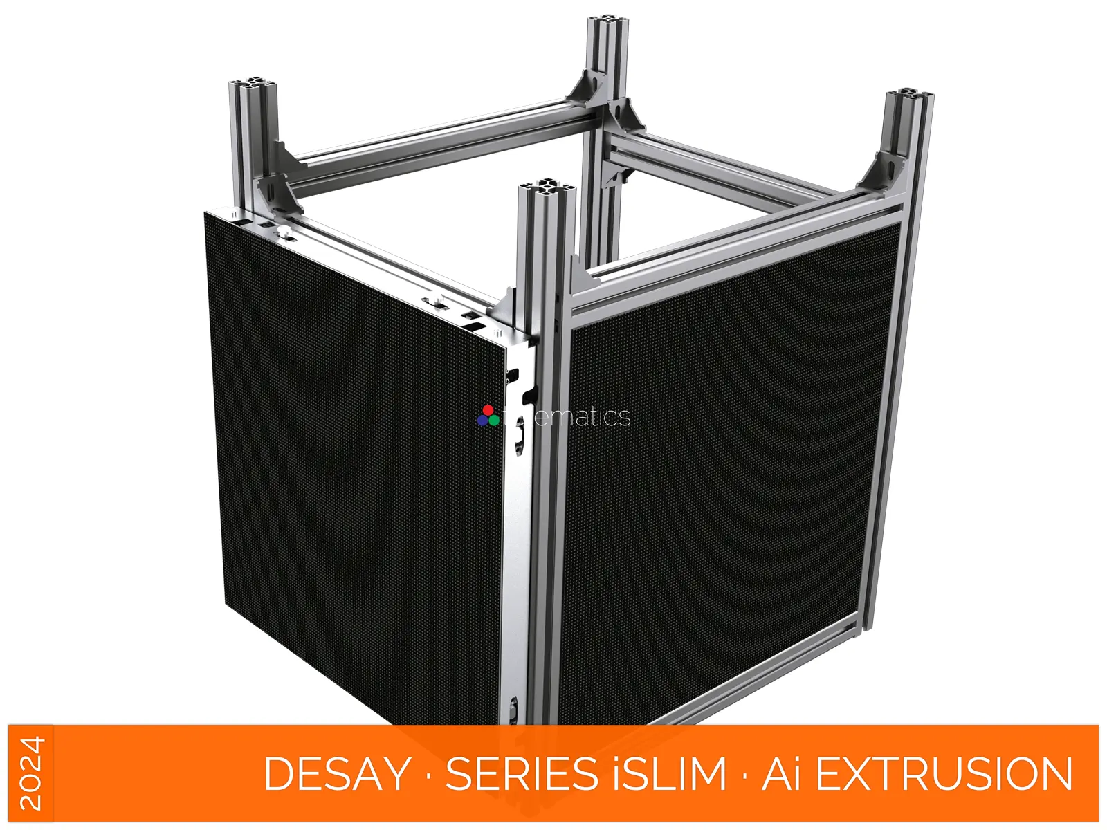 Desay · Series iSlim · Direct View LED Display Panel · Full Pixel Range · Installation Or Exhibit · Aluminum Extrusion Frame · Indoor Rated · Easy Front Service · Power Box · NovaStar COEX MX CX · Vision Management Platform · Viplex · review · price · cost · priced from $ 1,399 per square meter