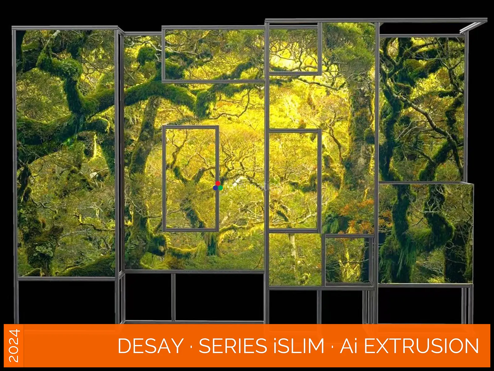 Desay · Series iSlim · Direct View LED Display Panel · Full Pixel Range · Installation Or Exhibit · Aluminum Extrusion Frame · Indoor Rated · Easy Front Service · Power Box · NovaStar COEX MX CX · Vision Management Platform · Viplex · review · price · cost · priced from $ 1,399 per square meter