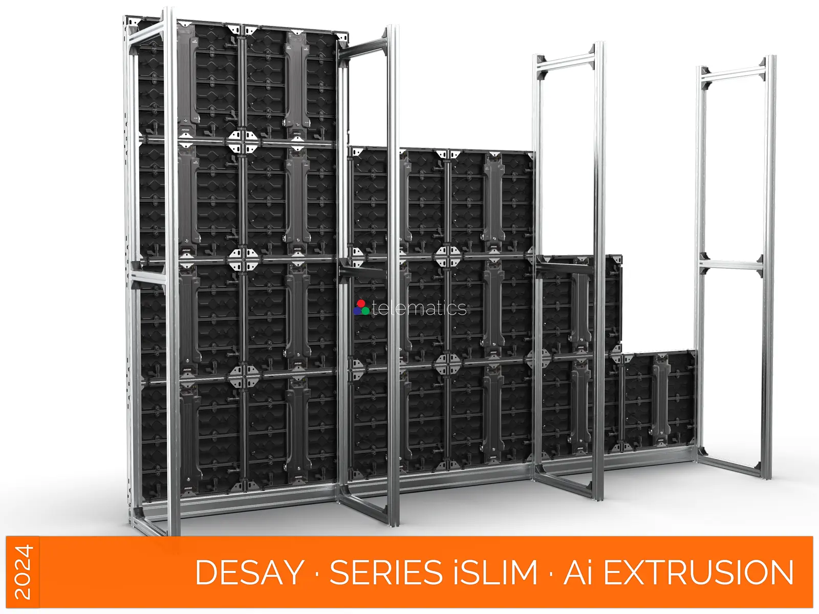 Desay · Series iSlim · Direct View LED Display Panel · Full Pixel Range · Installation Or Exhibit · Aluminum Extrusion Frame · Indoor Rated · Easy Front Service · Power Box · NovaStar COEX MX CX · Vision Management Platform · Viplex · review · price · cost · priced from $ 1,399 per square meter