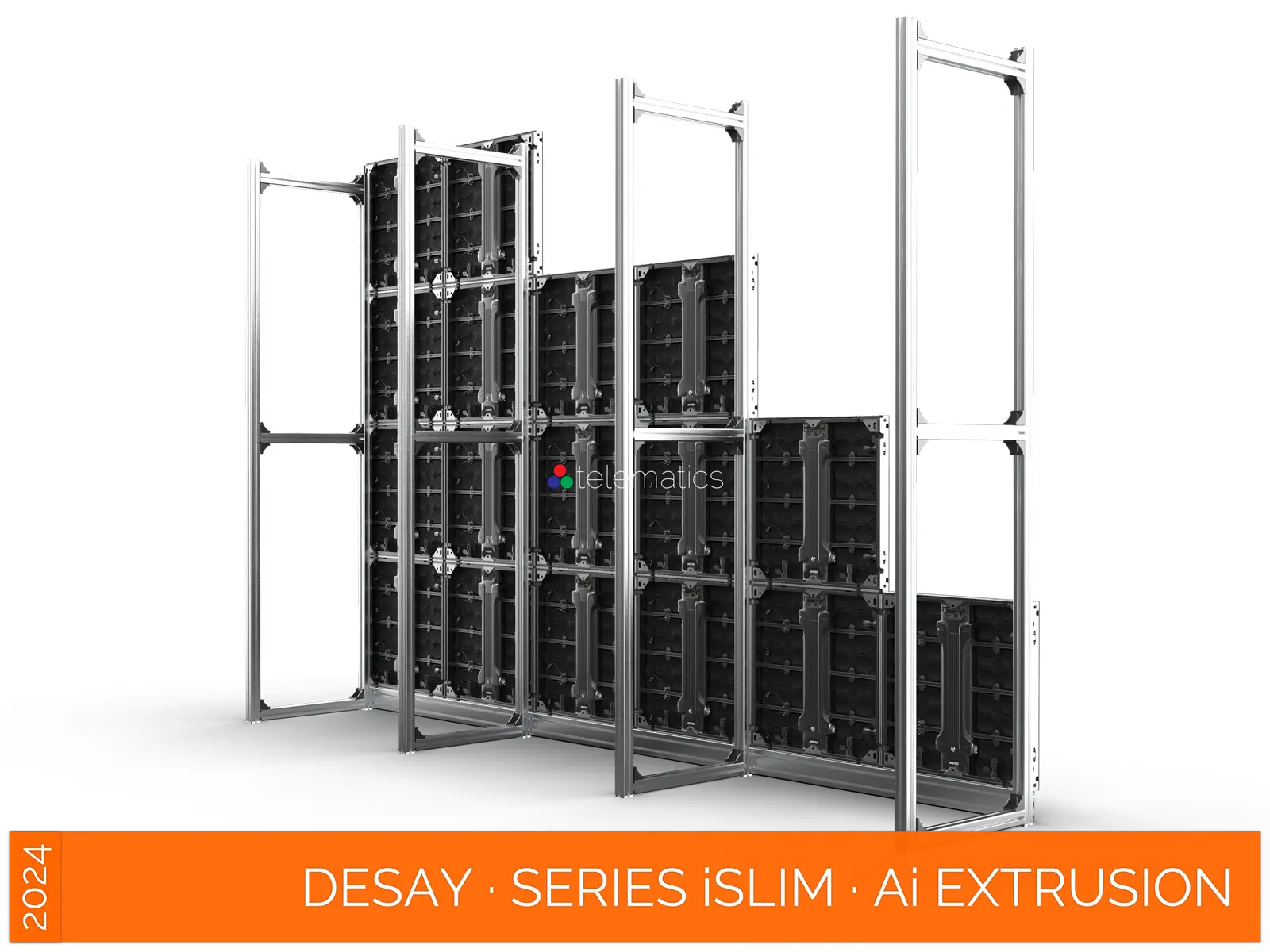 Desay · Series iSlim · Direct View LED Display Panel · Full Pixel Range · Installation Or Exhibit · Aluminum Extrusion Frame · Indoor Rated · Easy Front Service · Power Box · NovaStar COEX MX CX · Vision Management Platform · Viplex · review · price · cost · priced from $ 1,399 per square meter