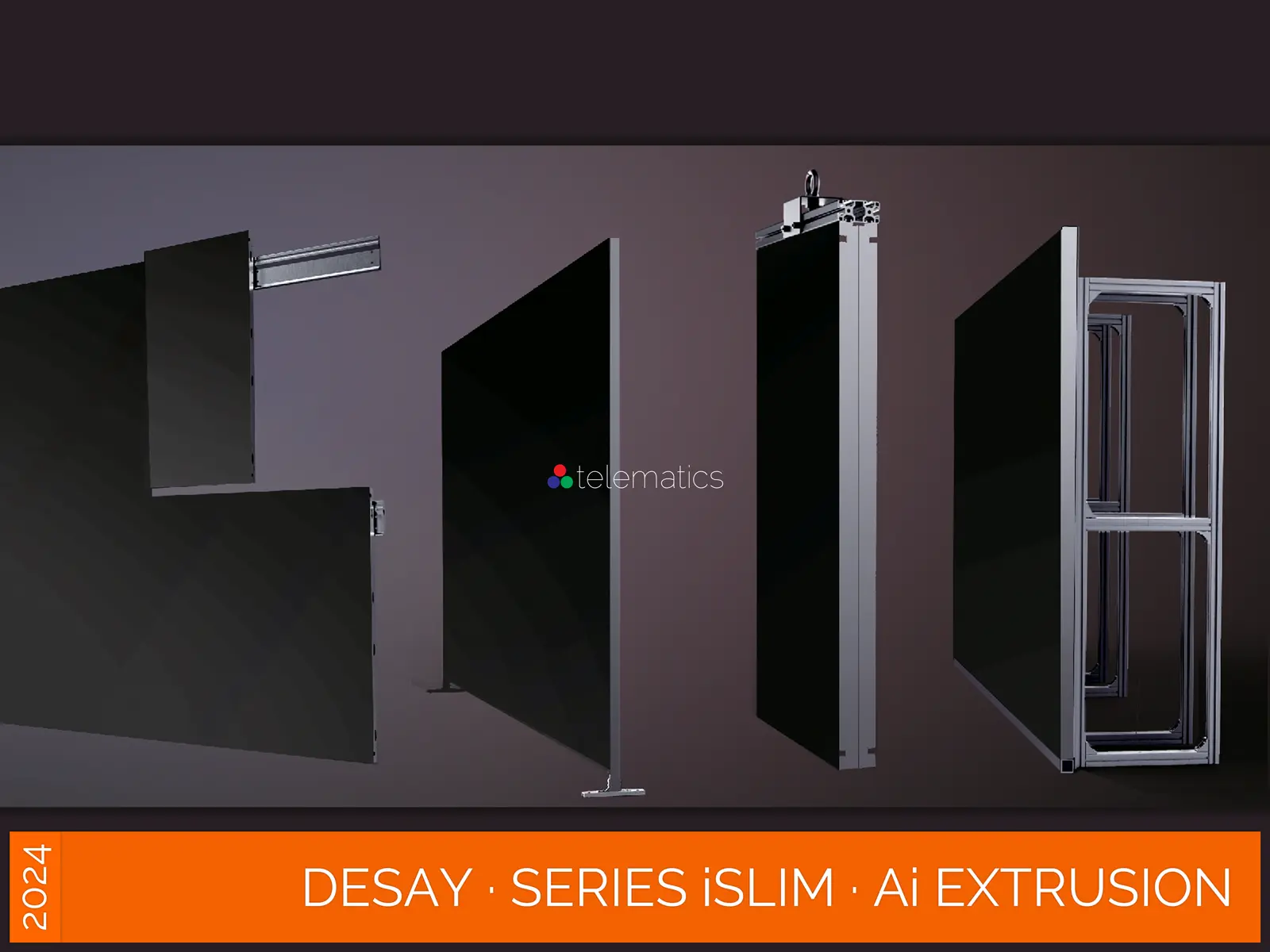 Desay · Series iSlim · Direct View LED Display Panel · Full Pixel Range · Installation Or Exhibit · Aluminum Extrusion Frame · Indoor Rated · Easy Front Service · Power Box · NovaStar COEX MX CX · Vision Management Platform · Viplex · review · price · cost · priced from $ 1,399 per square meter