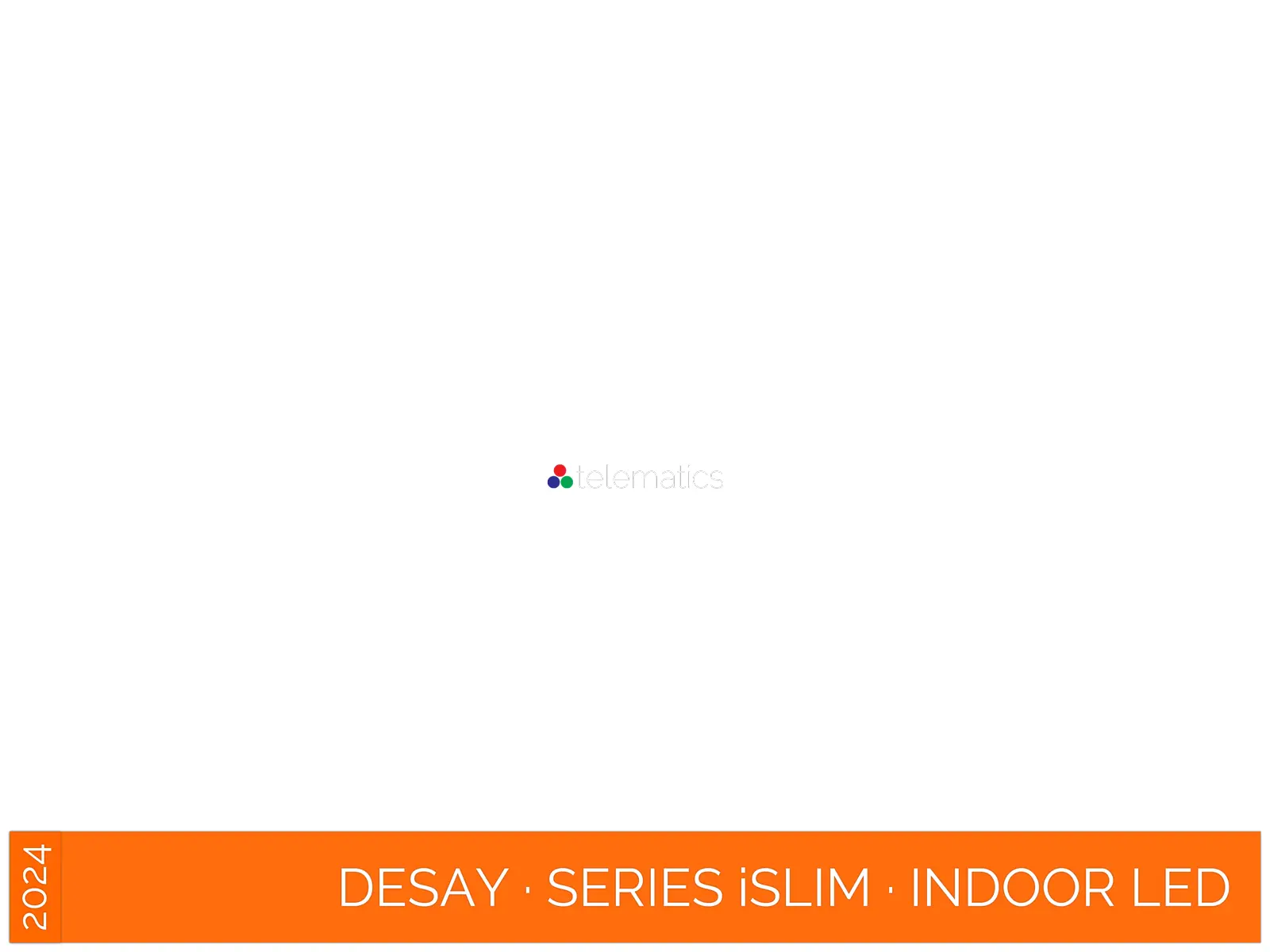 Desay · Series iSlim · Direct View LED Display Panel · Full Pixel Range · Installation Or Exhibit · Aluminum Extrusion Frame · Indoor Rated · Easy Front Service · Power Box · NovaStar COEX MX CX · Vision Management Platform · Viplex · review · price · cost · priced from $ 1,399 per square meter