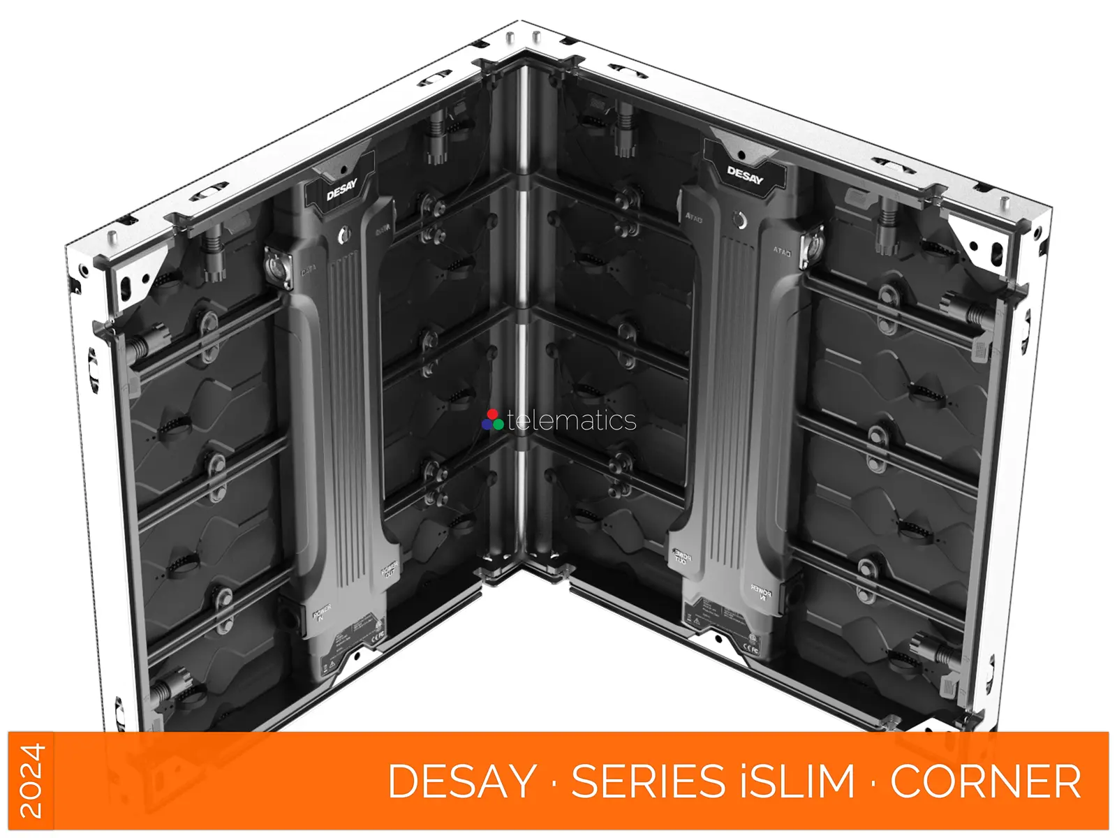 Desay · Series iSlim · Direct View LED Display Panel · Full Pixel Range · Installation Or Exhibit · Aluminum Extrusion Frame · Indoor Rated · Easy Front Service · Power Box · NovaStar COEX MX CX · Vision Management Platform · Viplex · review · price · cost · priced from $ 1,399 per square meter