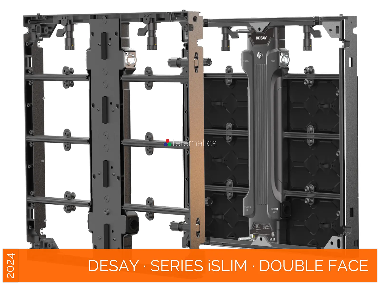 Desay · Series iSlim · Direct View LED Display Panel · Full Pixel Range · Installation Or Exhibit · Aluminum Extrusion Frame · Indoor Rated · Easy Front Service · Power Box · NovaStar COEX MX CX · Vision Management Platform · Viplex · review · price · cost · priced from $ 1,399 per square meter