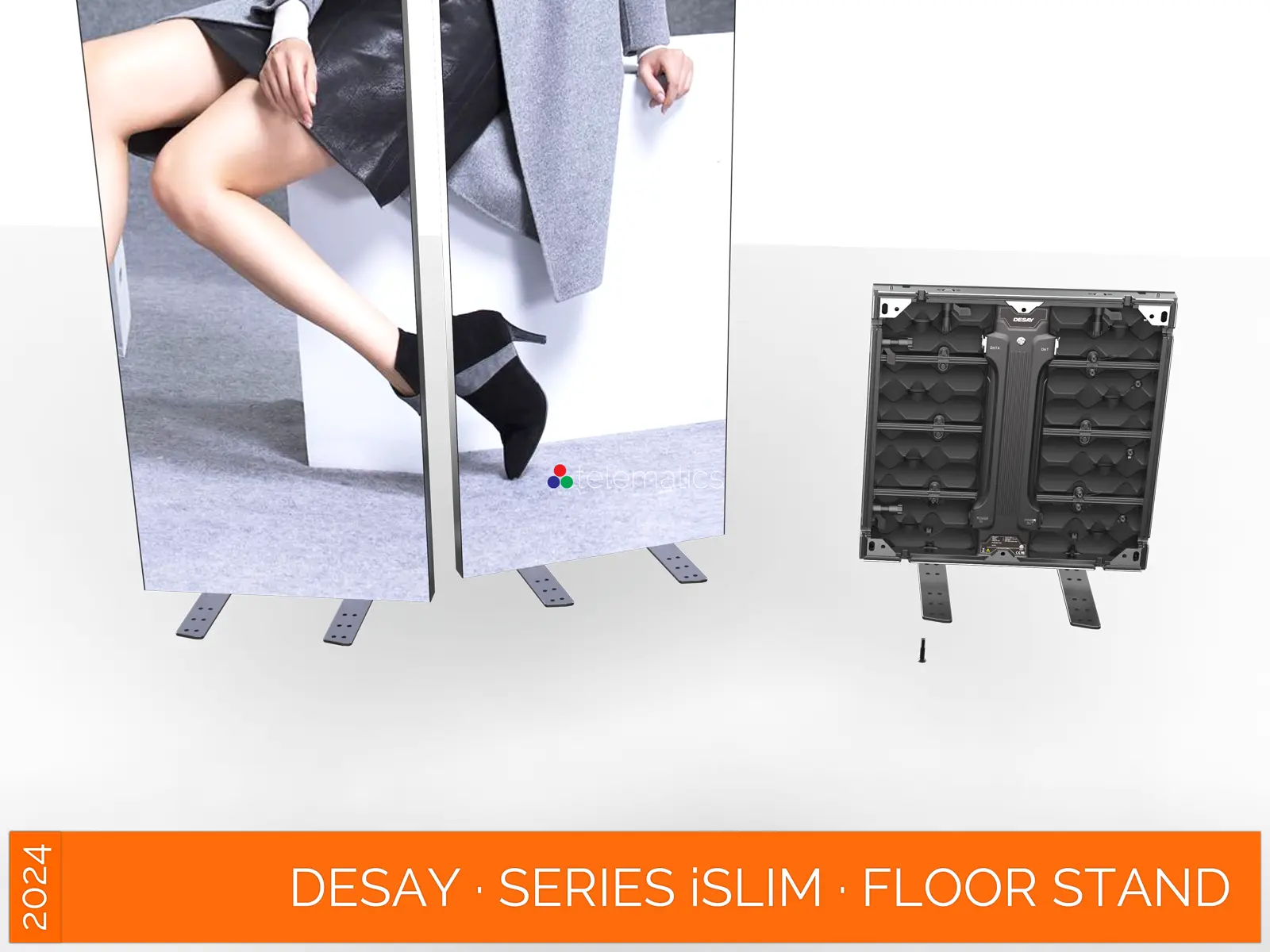 Desay · Series iSlim · Direct View LED Display Panel · Full Pixel Range · Installation Or Exhibit · Aluminum Extrusion Frame · Indoor Rated · Easy Front Service · Power Box · NovaStar COEX MX CX · Vision Management Platform · Viplex · review · price · cost · priced from $ 1,399 per square meter