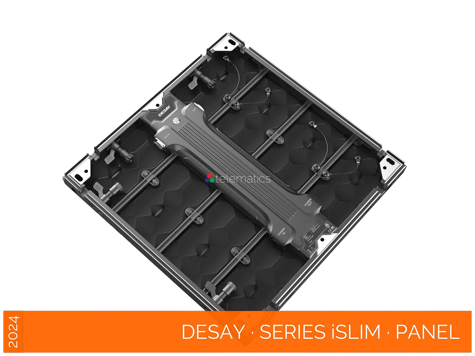 Desay · Series iSlim · Direct View LED Display Panel · Full Pixel Range · Installation Or Exhibit · Aluminum Extrusion Frame · Indoor Rated · Easy Front Service · Power Box · NovaStar COEX MX CX · Vision Management Platform · Viplex · review · price · cost · priced from $ 1,399 per square meter