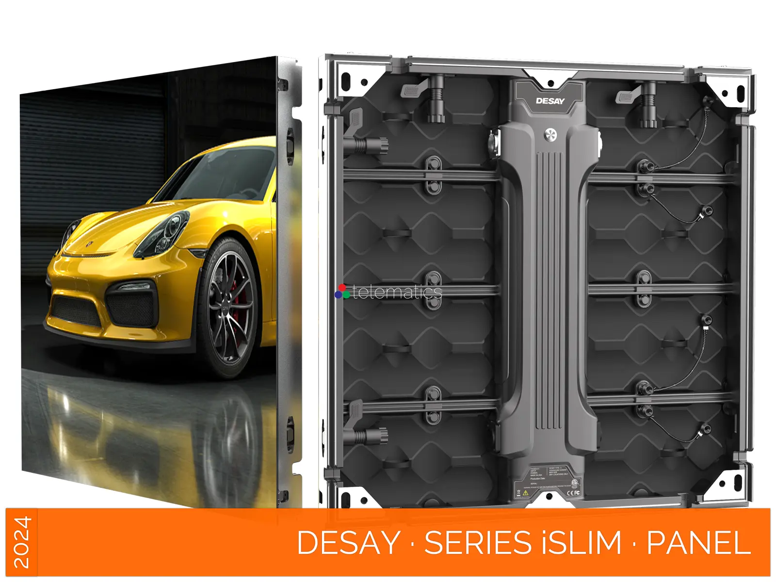 Desay · Series iSlim · Direct View LED Display Panel · Full Pixel Range · Installation Or Exhibit · Aluminum Extrusion Frame · Indoor Rated · Easy Front Service · Power Box · NovaStar COEX MX CX · Vision Management Platform · Viplex · review · price · cost · priced from $ 1,399 per square meter