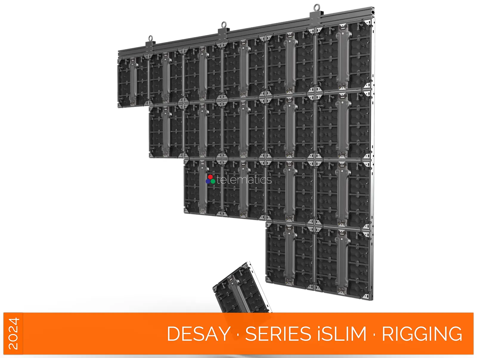 Desay · Series iSlim · Direct View LED Display Panel · Full Pixel Range · Installation Or Exhibit · Aluminum Extrusion Frame · Indoor Rated · Easy Front Service · Power Box · NovaStar COEX MX CX · Vision Management Platform · Viplex · review · price · cost · priced from $ 1,399 per square meter