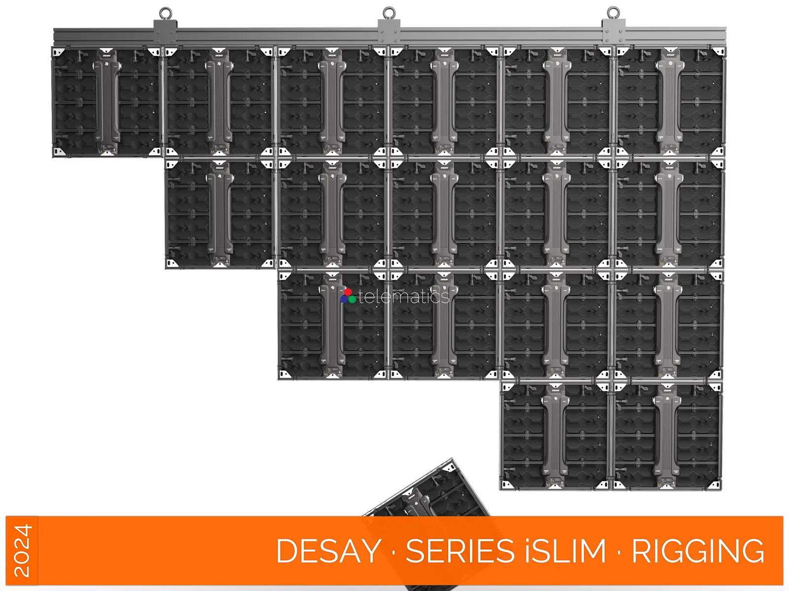 Desay · Series iSlim · Direct View LED Display Panel · Full Pixel Range · Installation Or Exhibit · Aluminum Extrusion Frame · Indoor Rated · Easy Front Service · Power Box · NovaStar COEX MX CX · Vision Management Platform · Viplex · review · price · cost · priced from $ 1,399 per square meter