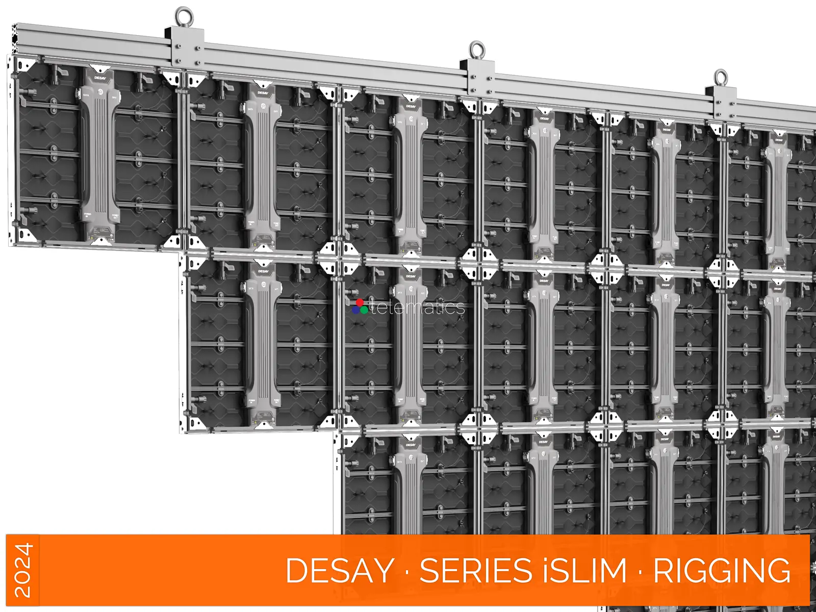 Desay · Series iSlim · Direct View LED Display Panel · Full Pixel Range · Installation Or Exhibit · Aluminum Extrusion Frame · Indoor Rated · Easy Front Service · Power Box · NovaStar COEX MX CX · Vision Management Platform · Viplex · review · price · cost · priced from $ 1,399 per square meter