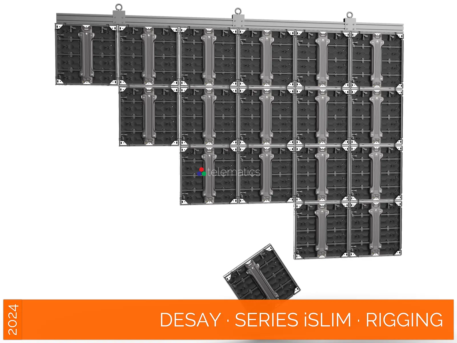 Desay · Series iSlim · Direct View LED Display Panel · Full Pixel Range · Installation Or Exhibit · Aluminum Extrusion Frame · Indoor Rated · Easy Front Service · Power Box · NovaStar COEX MX CX · Vision Management Platform · Viplex · review · price · cost · priced from $ 1,399 per square meter