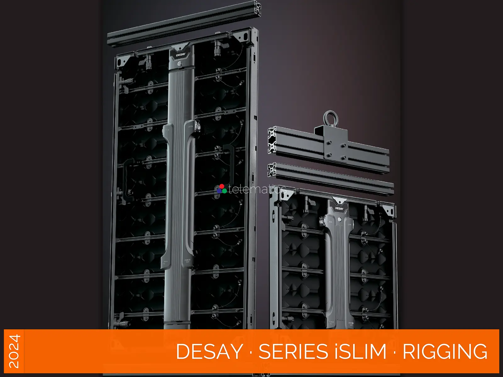 Desay · Series iSlim · Direct View LED Display Panel · Full Pixel Range · Installation Or Exhibit · Aluminum Extrusion Frame · Indoor Rated · Easy Front Service · Power Box · NovaStar COEX MX CX · Vision Management Platform · Viplex · review · price · cost · priced from $ 1,399 per square meter