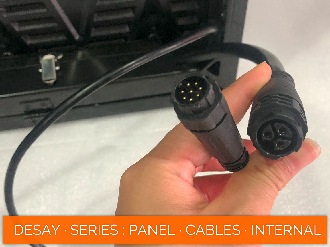 Desay Series · Panel · Internal Cables