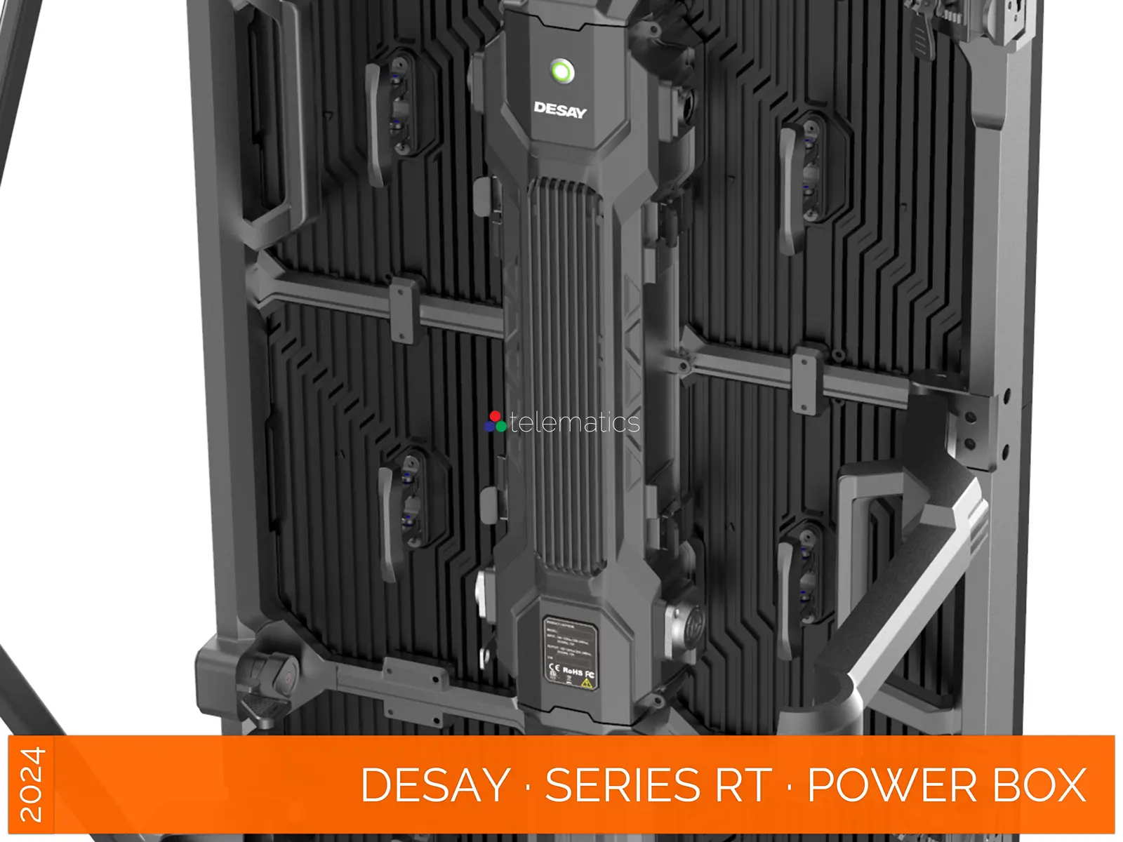 Desay · Series RT · Direct View LED Display Panel · Full Pixel Range · Rental Or Touring · Outdoor Rated · Rapid Service And Setup · Power Box With Front And Rear Service Access · NovaStar COEX MX CX · Vision Management Platform · Viplex · review · price · cost · priced from $1,790 per square meter