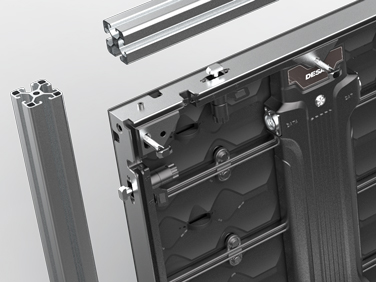 Desay · Series Xi · direct view LED panel · full pixel range display · aluminum extrusion frame installation · easy front service · novastar coex · novastar taurus · vision management platform · viplex · review · price · cost