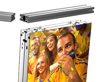 Desay · Series Xi · direct view LED panel · full pixel range display · aluminum extrusion frame installation · easy front service · novastar coex · novastar taurus · vision management platform · viplex · review · price · cost