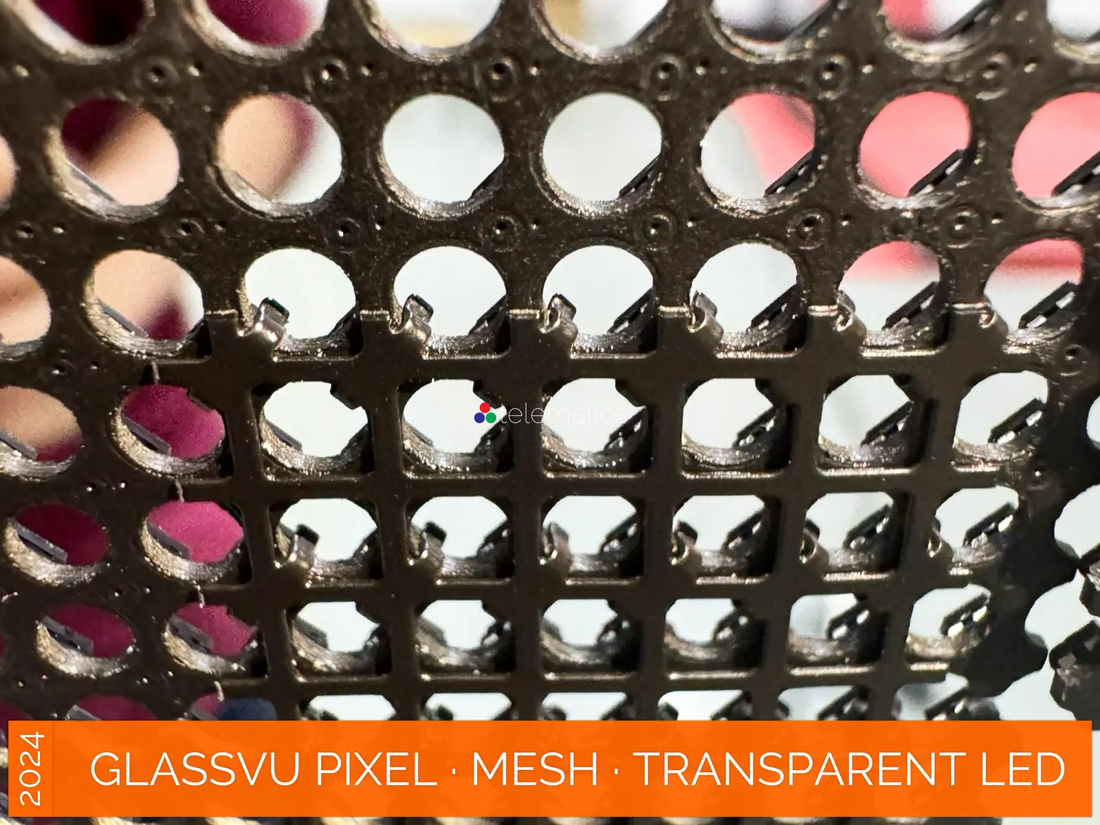 GlassVu · Pixel Mesh · direct view transparent LED display panel · 90% transparency · full pixel range · organosilicon polymer adhesive installation to glass · free standing · indoor · novastar taurus · viplex · vnnox · review · price · cost · priced from $519 per panel