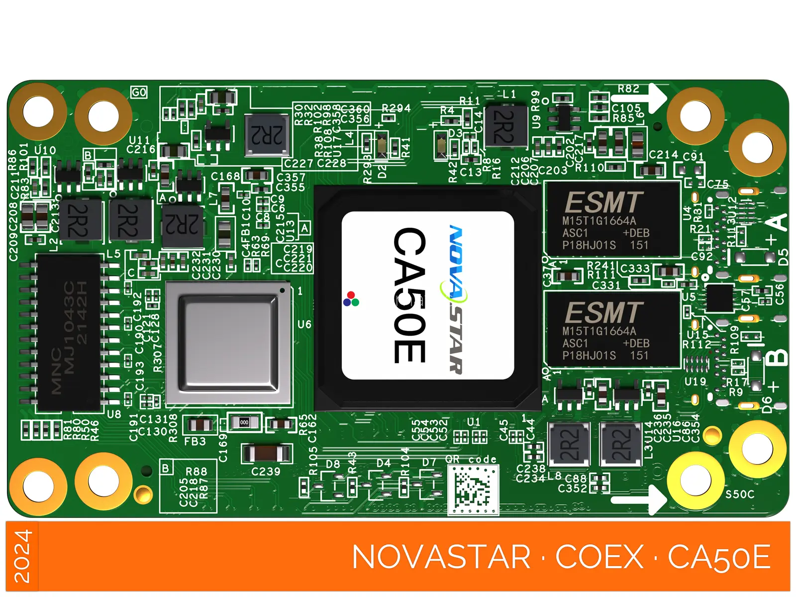 NovaStar COEX · Receiver Card · CA50E · Direct View LED Display Card · 512 × 768 @ 60hz · Vision Management Platform · Viplex · review · price · cost · priced from $ 125 per receiver card