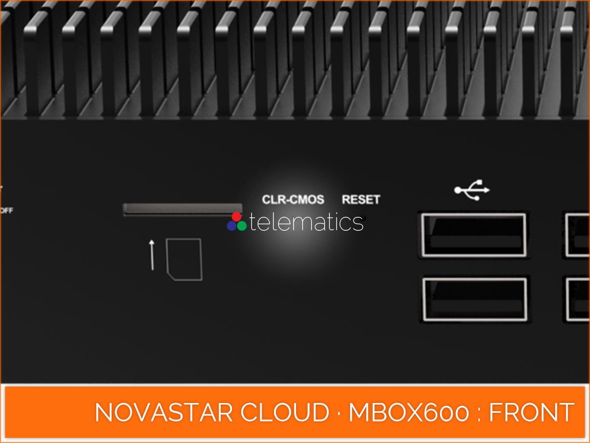 NovaStar Cloud · MBOX600 · factory reset