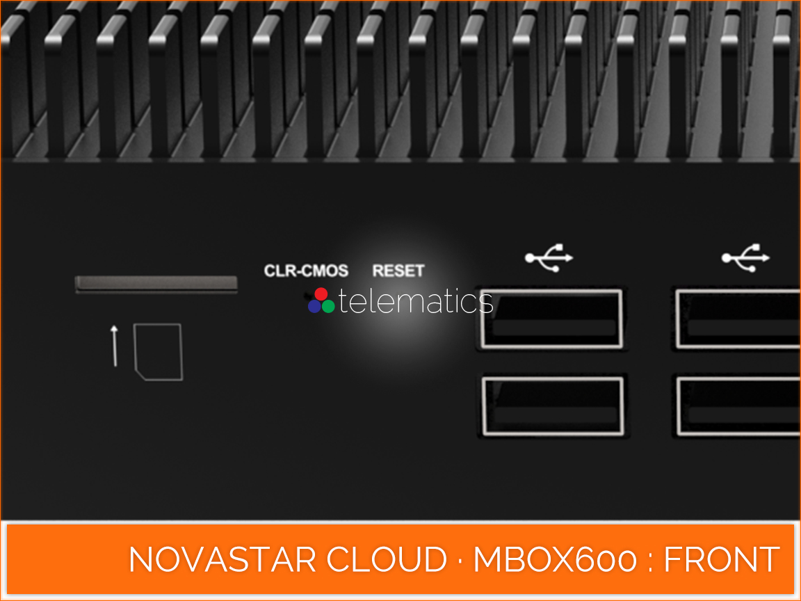 NovaStar Cloud · MBOX600 · restart
