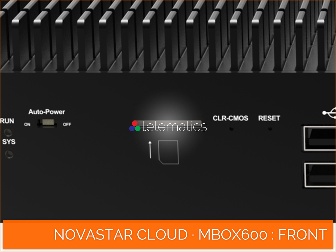 NovaStar Cloud · MBOX600 · 4g sim module