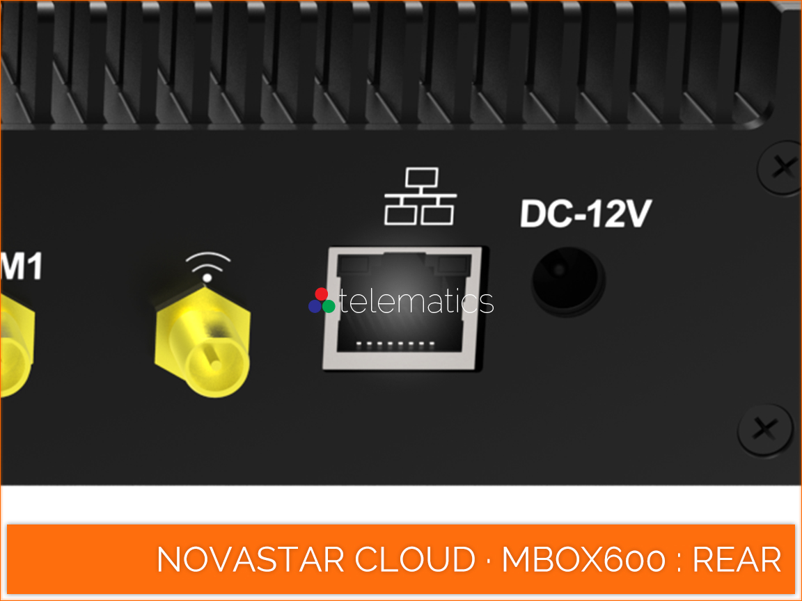 NovaStar Cloud · MBOX600 · ethernet