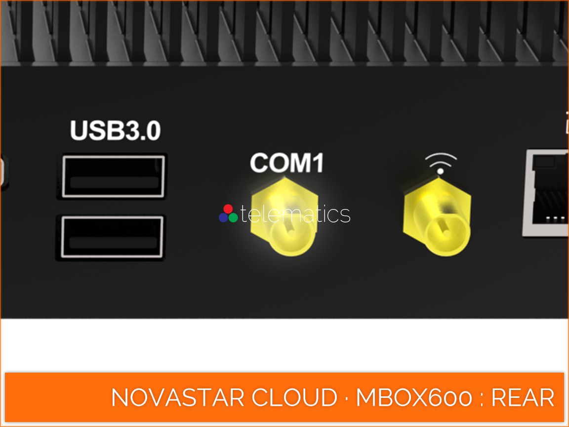 NovaStar Cloud · MBOX600 · communication port