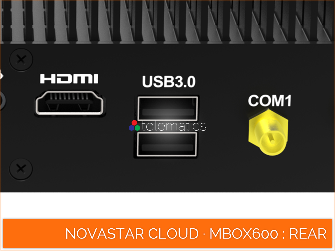 NovaStar Cloud · MBOX600 · 2 × usb 3.0