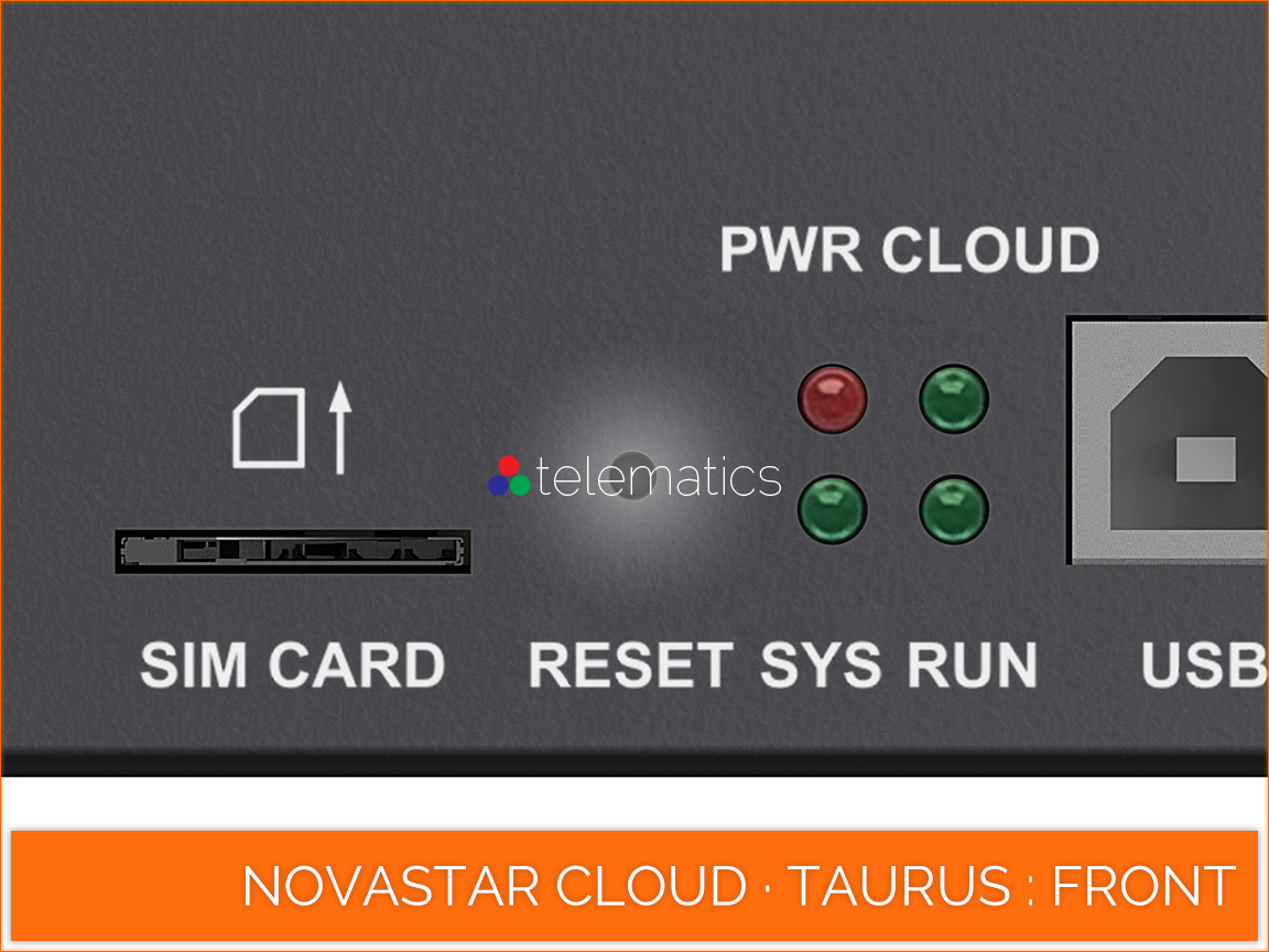 NovaStar Cloud · Taurus Series · factory reset