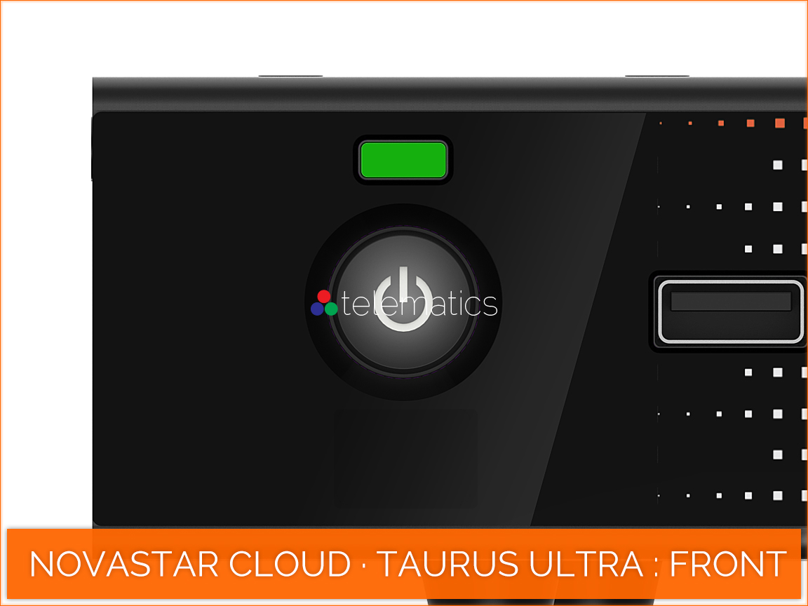 NovaStar Cloud · Taurus Ultra TU20 Pro · power button