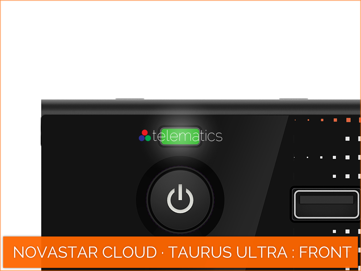 NovaStar Cloud · Taurus Ultra TU20 Pro · power button