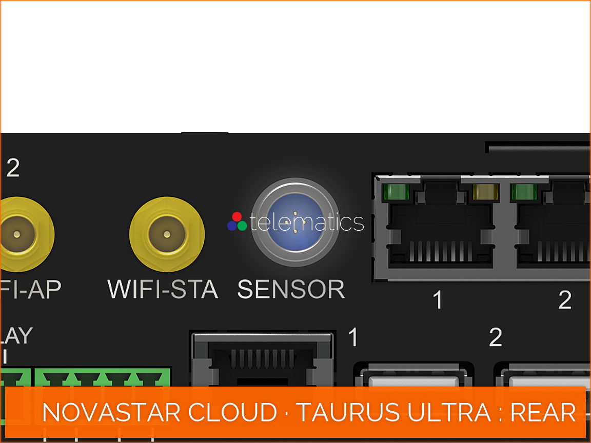 NovaStar Cloud · Taurus Ultra TU20 Pro · sensor