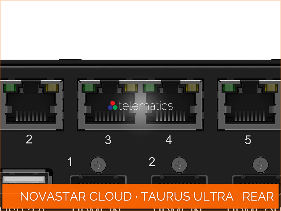NovaStar Cloud · Taurus Ultra TU20 Pro · rj45 · 1gbps