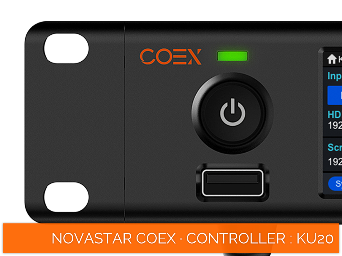 NovaStar COEX · KU20 · Vision Management Platform