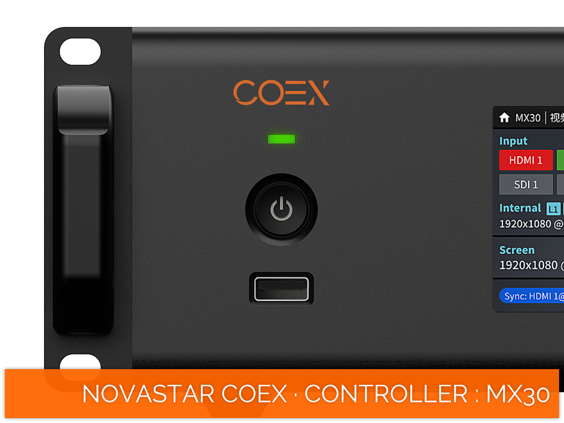 NovaStar COEX · CX30 · Vision Management Platform