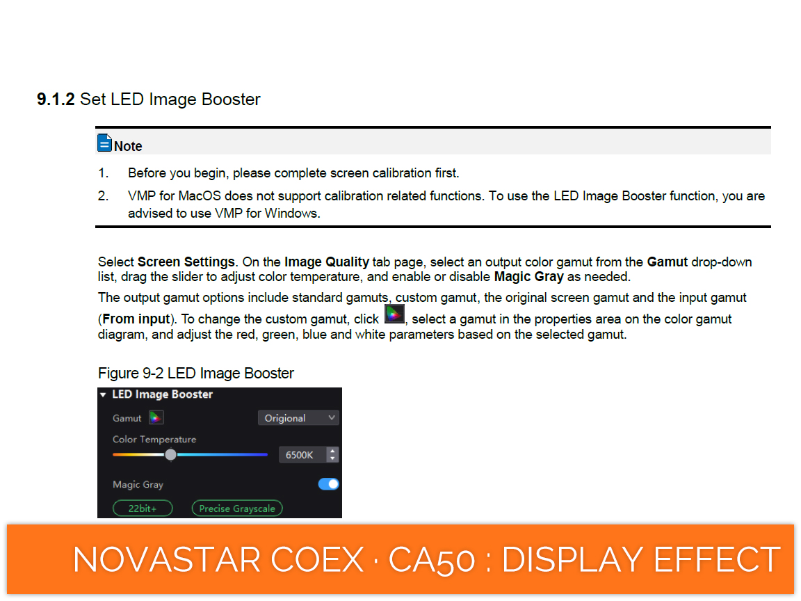 NovaStar COEX · CA50 · led image booster