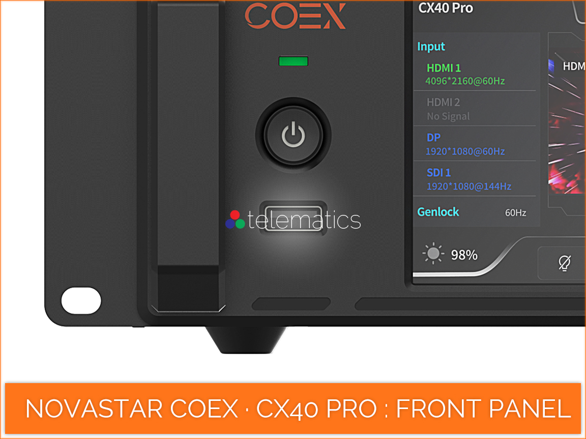 NovaStar COEX · CX40 Pro · USB 2.0