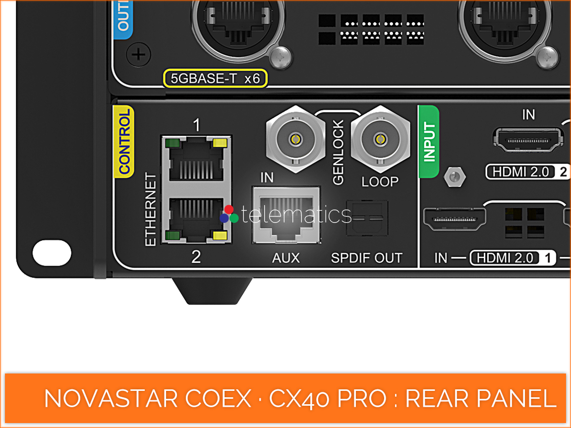 NovaStar COEX · CX40 Pro · Aux