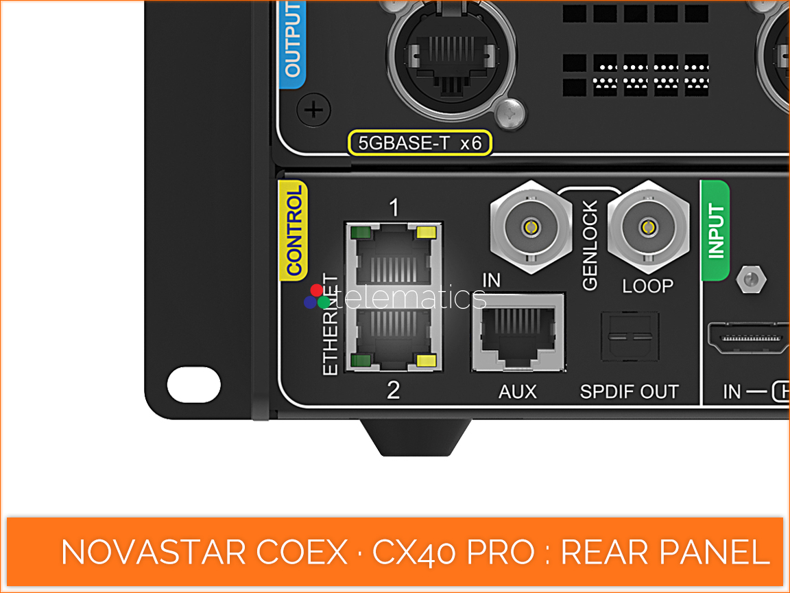 NovaStar COEX · CX40 Pro · Ethernet