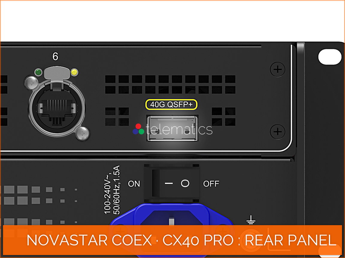 NovaStar COEX · CX40 Pro · Optical Fiber